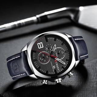 Foto 4 | Venta Internacional - Reloj Matkasur Para Hombre, Impermeable, Seis Manecillas, Con Caja De Regalo