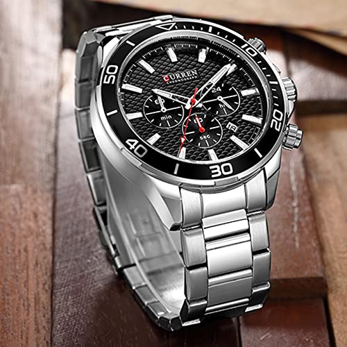 Foto 4 pulgar | Venta Internacional - Reloj Matkasur Para Hombre Y Citas Deportivas, Impermeable, Con Caja De Regalo