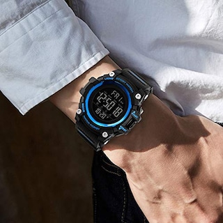 Foto 6 | Venta Internacional - Reloj Digital Skmei Para Hombre Resistente Al Agua Con Cronómetro De 50 M