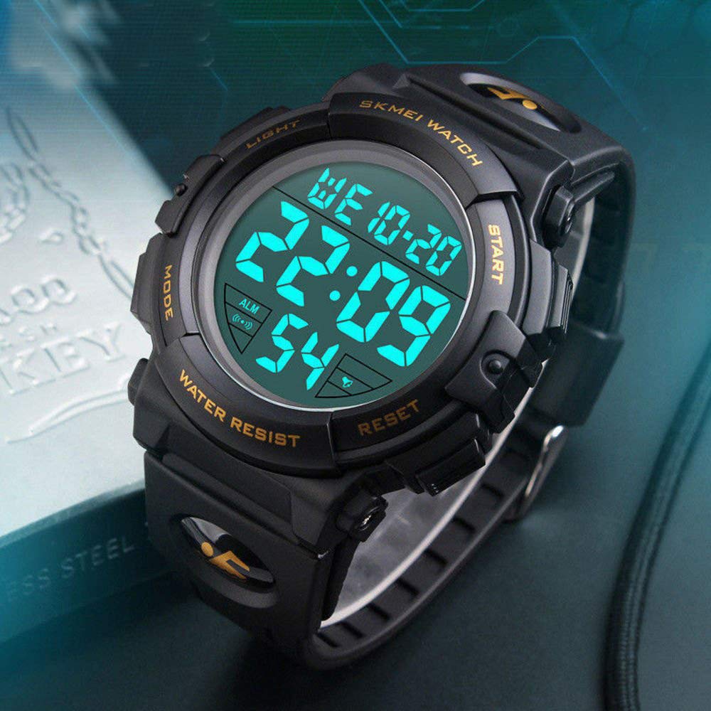 Foto 4 pulgar | Venta Internacional - Reloj Mastop Con Cronógrafo Digital Con Esfera Grande Para Hombre, 50 M Wr