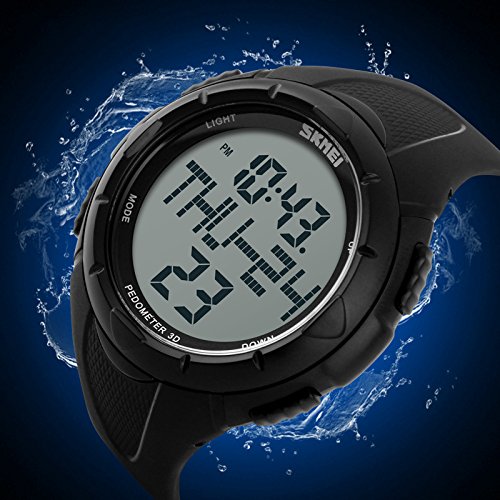 Foto 4 pulgar | Venta Internacional - Reloj De Pulsera Skmei Sports Digital Led Con Podómetro De Cuarzo