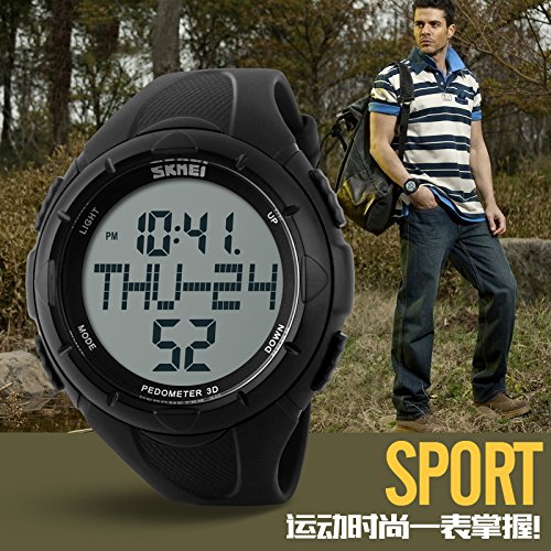 Foto 4 | Venta Internacional - Reloj De Pulsera Skmei Sports Digital Led Con Podómetro De Cuarzo