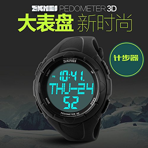 Foto 5 | Venta Internacional - Reloj De Pulsera Skmei Sports Digital Led Con Podómetro De Cuarzo