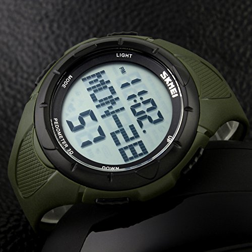 Foto 6 | Venta Internacional - Reloj De Pulsera Skmei Sports Digital Led Con Podómetro De Cuarzo