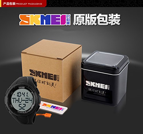 Foto 9 pulgar | Venta Internacional - Reloj De Pulsera Skmei Sports Digital Led Con Podómetro De Cuarzo