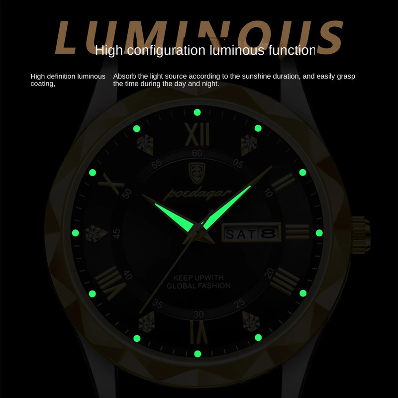 Foto 3 pulgar | Venta Internacional - Reloj Impermeable Y Luminoso Para Hombre Chenlong Sl28 50m