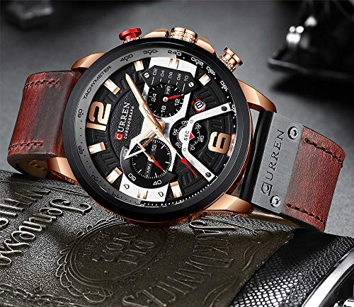 Foto 5 pulgar | Venta Internacional - Reloj Fanmis Con Cronógrafo De Negocios De Lujo Para Hombre, Vestido Con Diseño De Agua