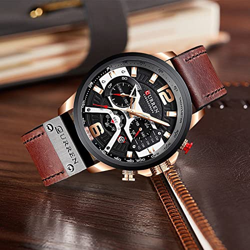 Foto 6 pulgar | Venta Internacional - Reloj Fanmis Con Cronógrafo De Negocios De Lujo Para Hombre, Vestido Con Diseño De Agua