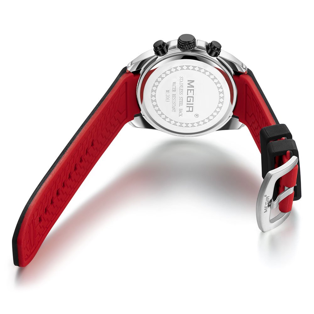 Foto 8 pulgar | Venta Internacional - Reloj Megir Military Sport Quartz Para Hombre Con Cronógrafo
