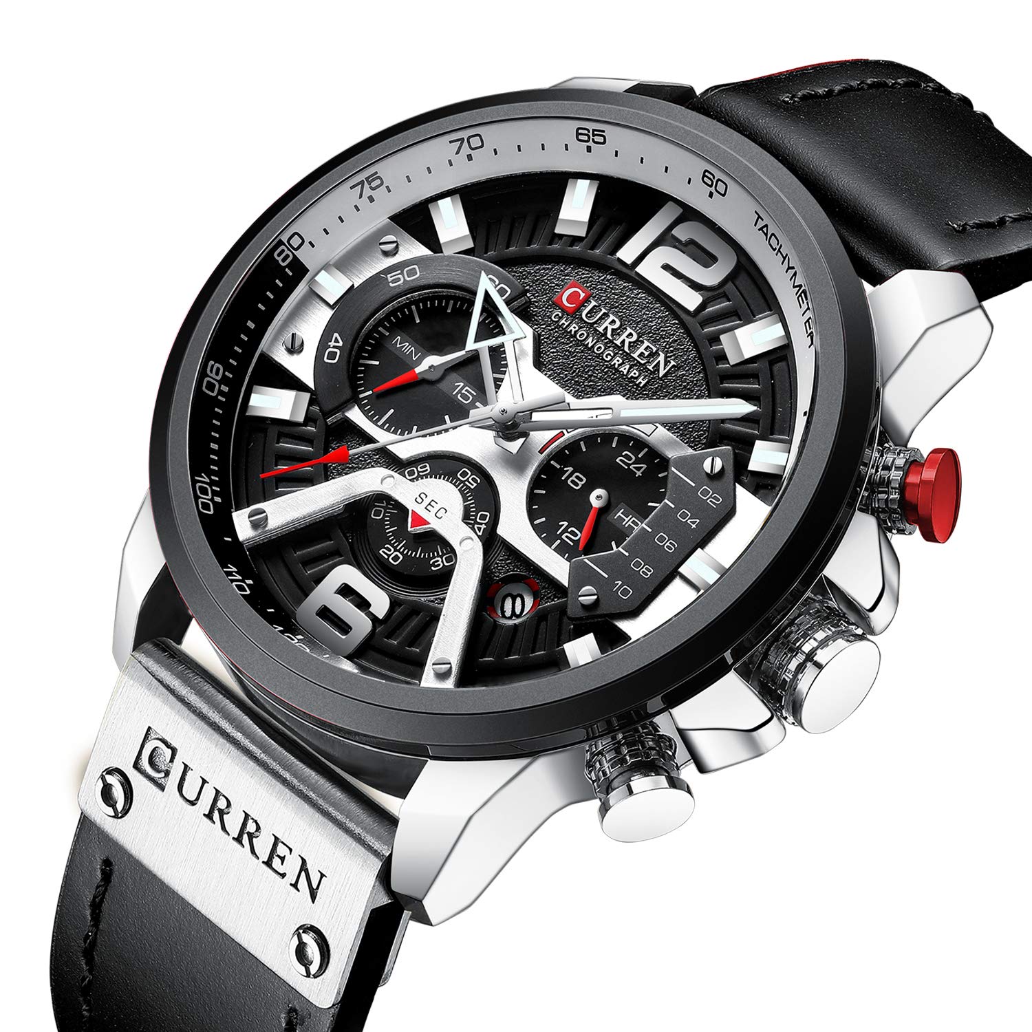 Foto 3 pulgar | Venta Internacional - Reloj Casual De Cuarzo Analógico Deportivo Para Hombre, Cronógrafo, Resistente Al Agua