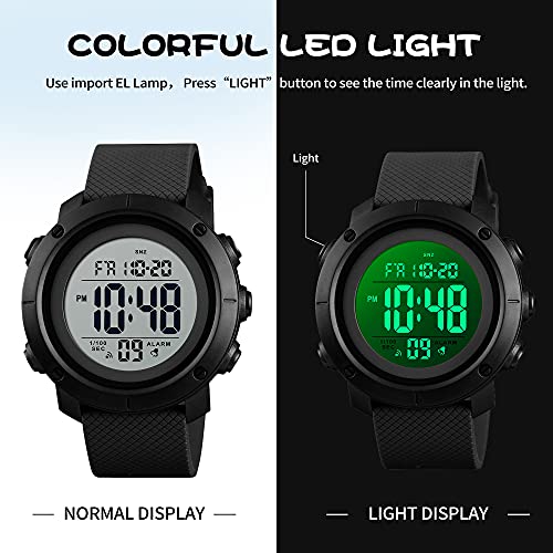 Foto 3 pulgar | Venta Internacional - Reloj Deportivo Digital Findtime Multifunción 5atm Para Hombre
