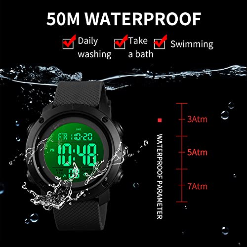 Foto 5 pulgar | Venta Internacional - Reloj Deportivo Digital Findtime Multifunción 5atm Para Hombre