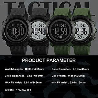 Foto 7 | Venta Internacional - Reloj Deportivo Digital Findtime Multifunción 5atm Para Hombre