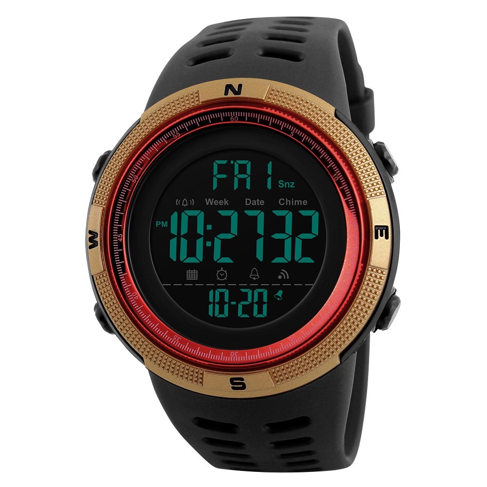 Foto 2 pulgar | Venta Internacional - Reloj Deportivo Digital Tonshen Resistente al Agua 50 m con Led para Hombre
