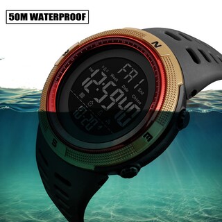 Foto 6 | Venta Internacional - Reloj Deportivo Digital Tonshen Resistente al Agua 50 m con Led para Hombre