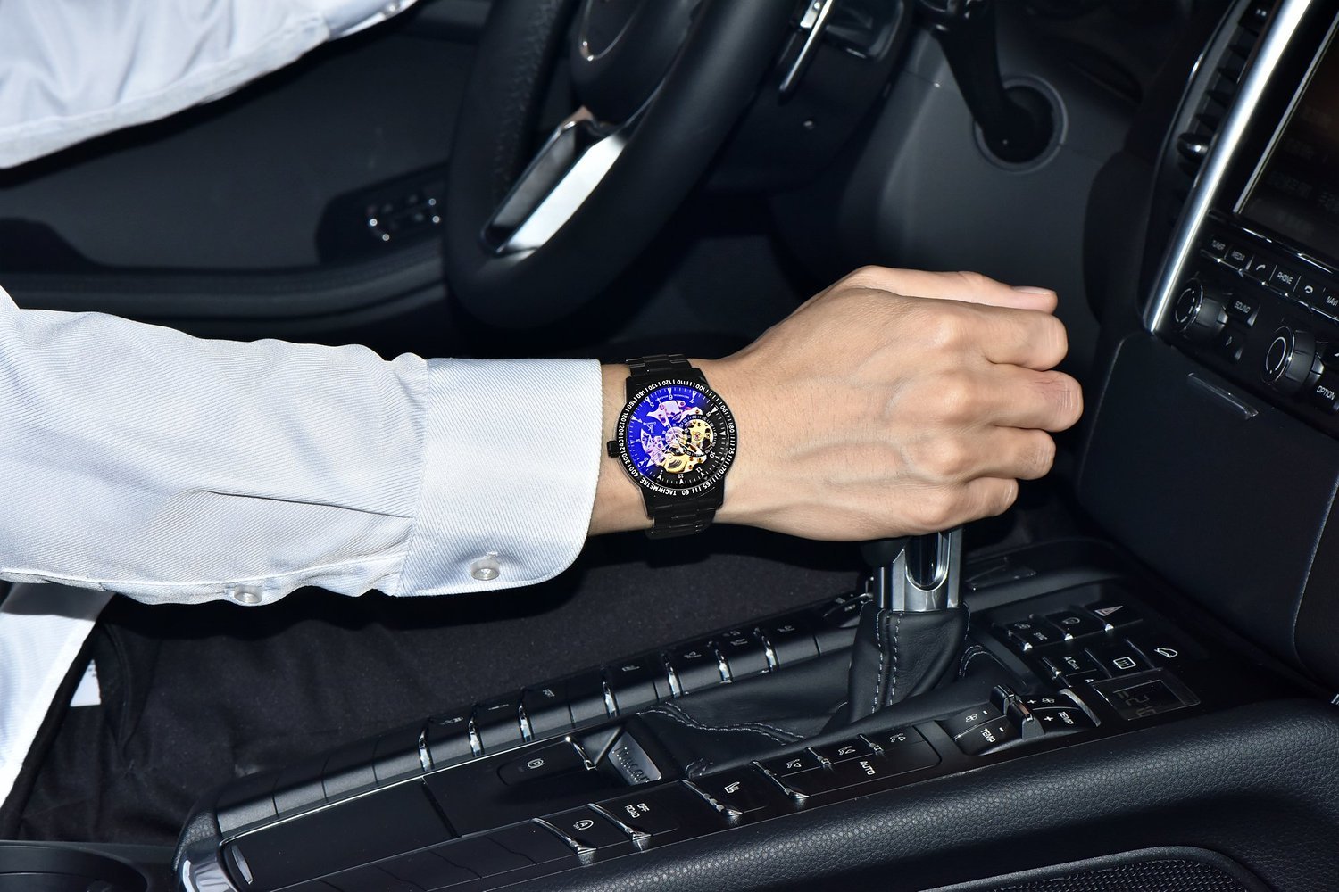 Foto 5 pulgar | Venta Internacional - Reloj Fanmis Fashion Casual Automático Mecánico Inoxidable