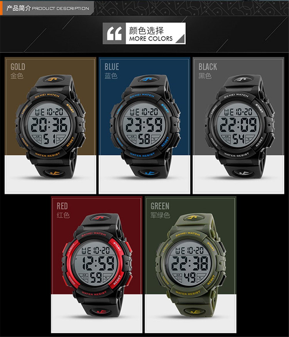 Foto 7 pulgar | Venta Internacional - Reloj Skmei Fashion Outdoor Sports Impermeable Para Hombre Azul