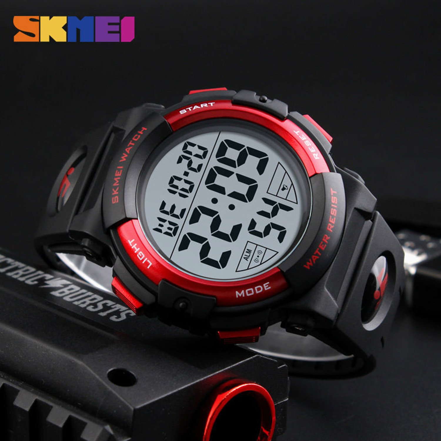 Foto 4 pulgar | Venta Internacional - Reloj Digital Gosasa Con Alarma Led Impermeable Y Cronómetro Para Hombre