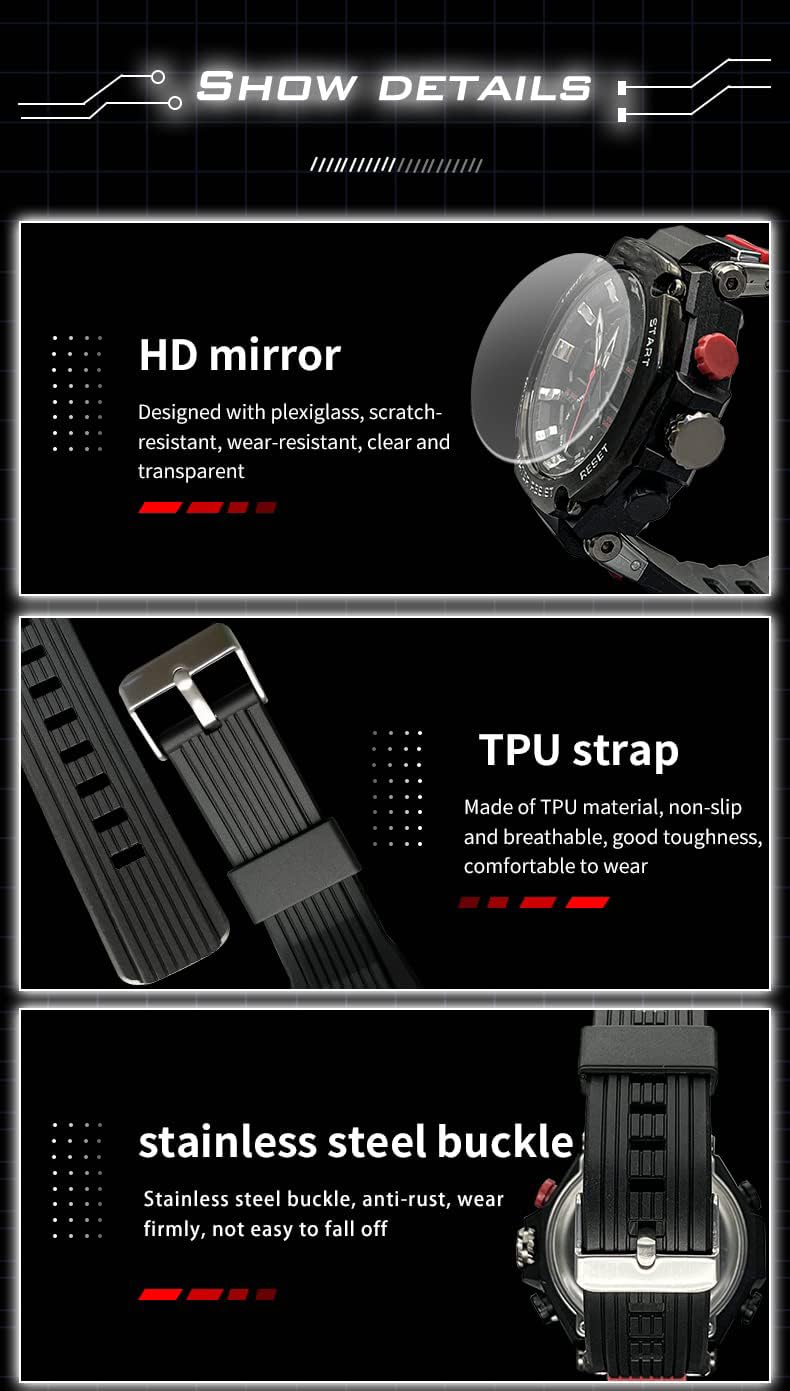 Foto 6 | Venta Internacional - Reloj Gosasa S-shock Multifunción Military Para Hombre