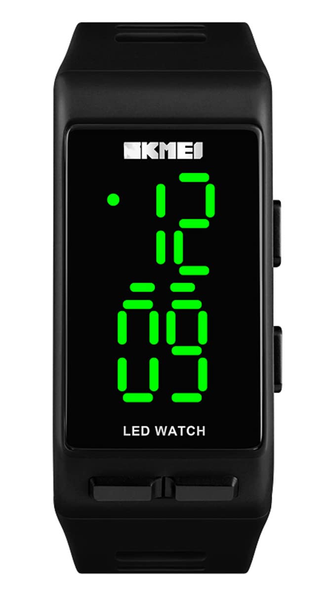 Foto 2 pulgar | Venta Internacional - Reloj Deportivo Digital Reginald Para Hombre, Impermeable, Negro