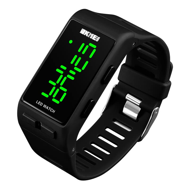 Foto 3 pulgar | Venta Internacional - Reloj Deportivo Digital Reginald Para Hombre, Impermeable, Negro