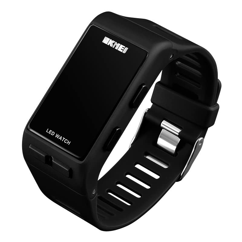 Foto 5 pulgar | Venta Internacional - Reloj Deportivo Digital Reginald Para Hombre, Impermeable, Negro