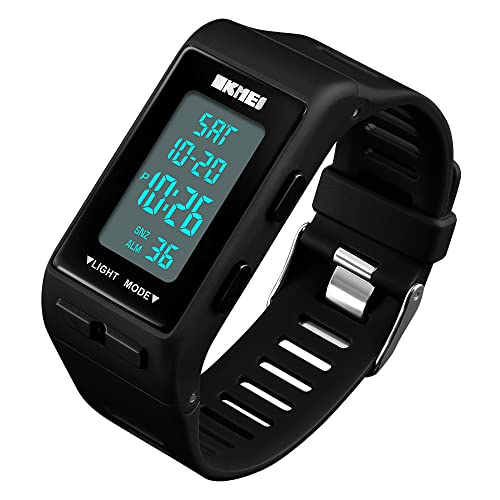 Foto 4 pulgar | Venta Internacional - Reloj Reginald Digital Sports Para Hombre, Negro, Resistente Al Agua, 30 M