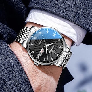 Foto 5 | Venta Internacional - Reloj Impermeable Y Luminoso Para Hombre Con Movimiento Shenglong 68