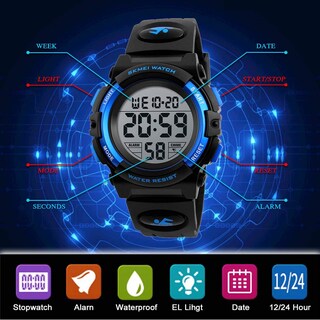 Foto 3 | Venta Internacional - Reloj Afarer 1266 Con Alarma Deportiva Impermeable Para Niños