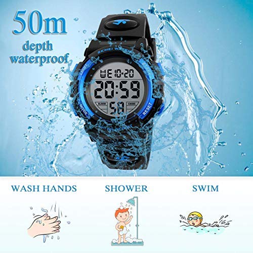 Foto 6 | Venta Internacional - Reloj Afarer 1266 Con Alarma Deportiva Impermeable Para Niños