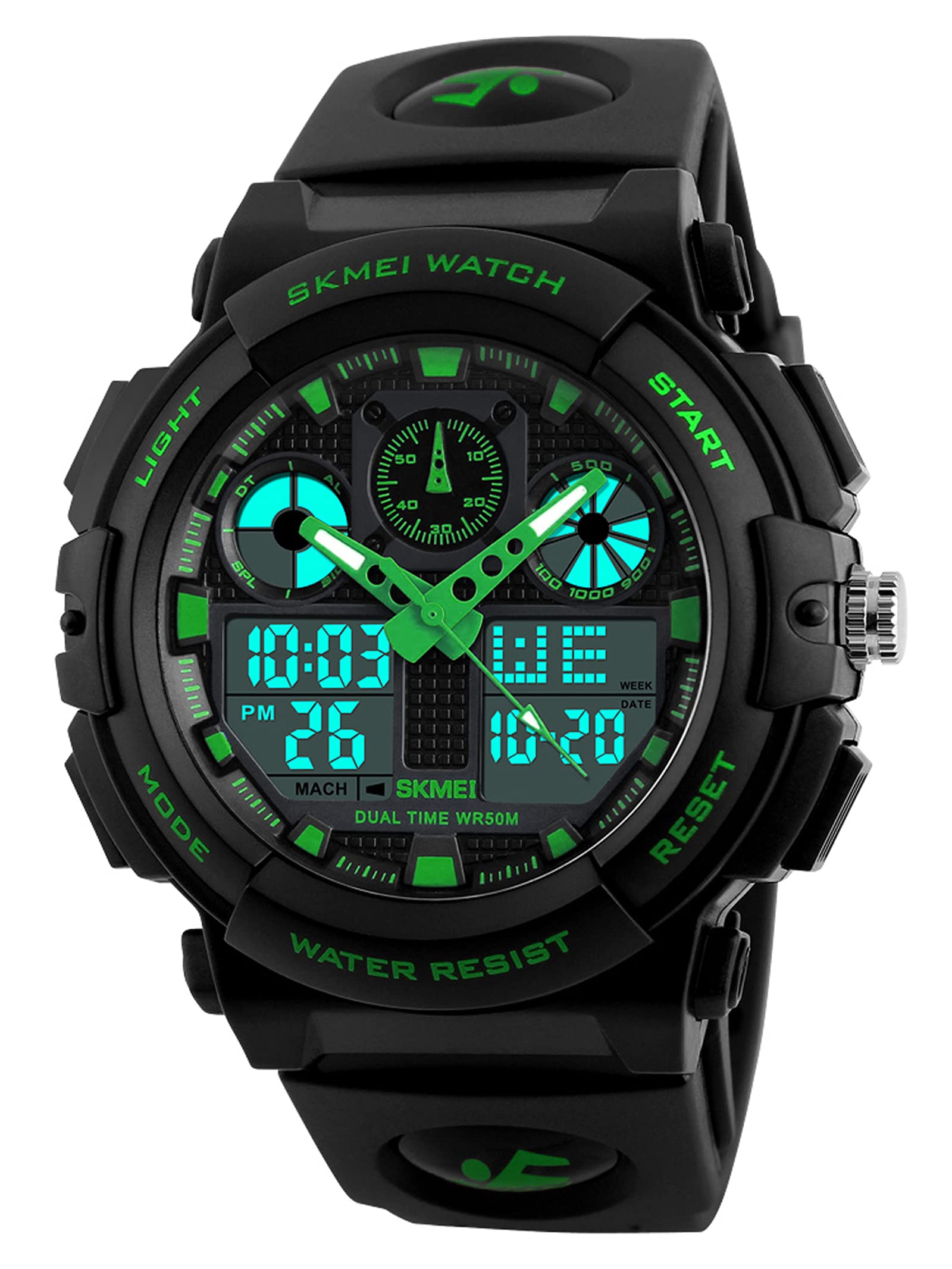 Foto 1 | Venta Internacional - Reloj Deportivo Findtime Findtime Para Hombre, Cara Grande, 50 Mm