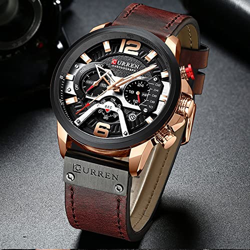 Foto 5 pulgar | Venta Internacional - Reloj Matkasur Para Hombre Y Citas Deportivas, Impermeable, Con Caja De Regalo