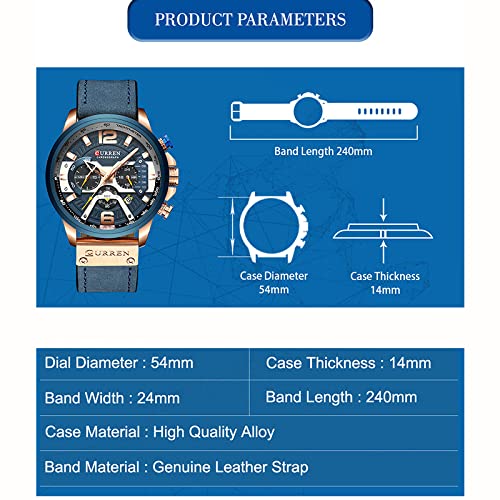 Foto 6 pulgar | Venta Internacional - Reloj Matkasur Para Hombre Y Citas Deportivas, Impermeable, Con Caja De Regalo