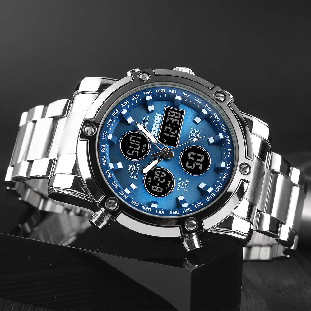 Foto 5 pulgar | Venta Internacional - Reloj Multifunción Skmei Con Cronógrafo Digital Y Alarma Para Hombre