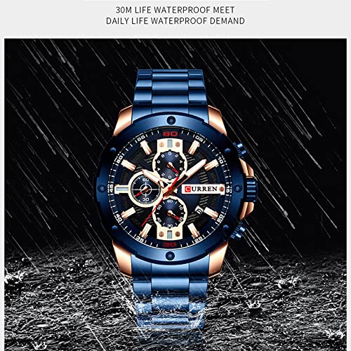 Foto 4 pulgar | Venta Internacional - Reloj Matkasur Para Hombre Y Citas Deportivas, Impermeable, Con Caja De Regalo
