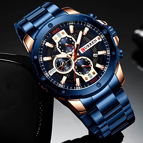 Foto 5 pulgar | Venta Internacional - Reloj Matkasur Para Hombre Y Citas Deportivas, Impermeable, Con Caja De Regalo