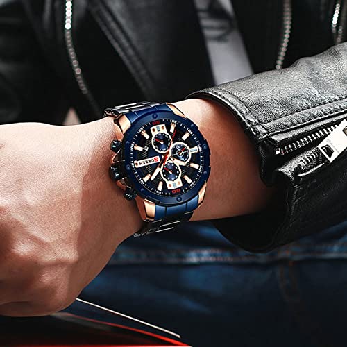 Foto 7 pulgar | Venta Internacional - Reloj Matkasur Para Hombre Y Citas Deportivas, Impermeable, Con Caja De Regalo