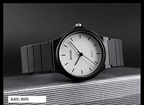 Foto 3 | Venta Internacional - Reloj Analógico Gosasa De Diseño Simple Con Correa De Silicona De 40 Mm