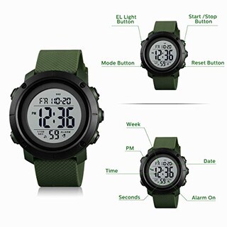 Foto 2 | Venta Internacional - Reloj L Lavaredo Digital Sports A Prueba De Agua Para Hombre