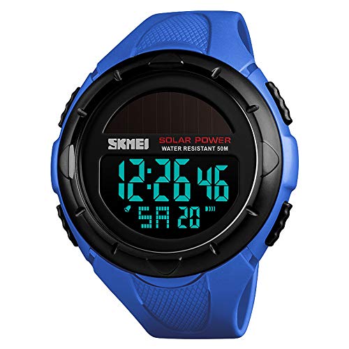 Foto 2 pulgar | Venta Internacional - Reloj Skmei Solar Digital Sports Para Hombre, 50 M, Resistente Al Agua