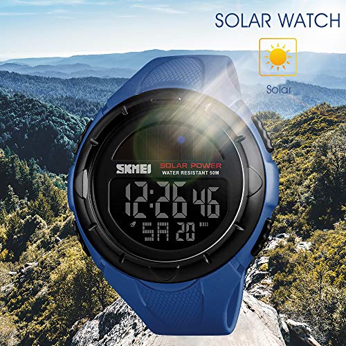 Foto 4 pulgar | Venta Internacional - Reloj Skmei Solar Digital Sports Para Hombre, 50 M, Resistente Al Agua