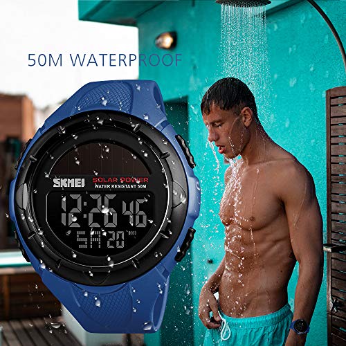 Foto 5 pulgar | Venta Internacional - Reloj Skmei Solar Digital Sports Para Hombre, 50 M, Resistente Al Agua