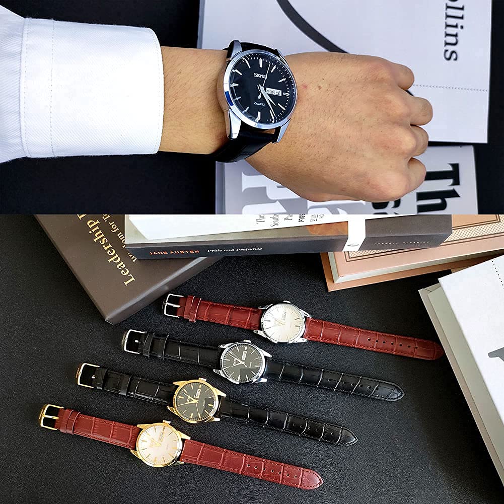 Foto 7 | Venta Internacional - Reloj Uwork De Cuarzo Analógico Impermeable Para Hombre Con Calendario