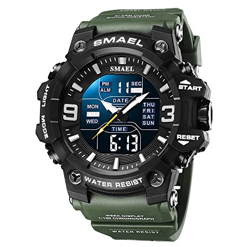 Foto 2 pulgar | Venta Internacional - Reloj Smael Cronómetro Deportivo Militar Multifunción para Hombre