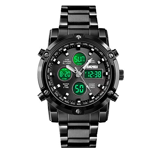 Foto 2 pulgar | Venta Internacional - Reloj De Pulsera Skmei Impermeable Militar Analógico Digital Para Hombre