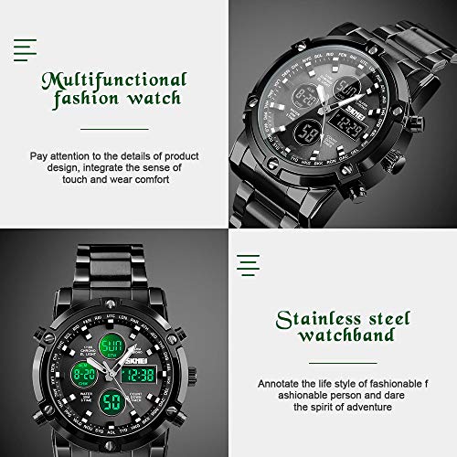Foto 4 pulgar | Venta Internacional - Reloj De Pulsera Skmei Impermeable Militar Analógico Digital Para Hombre