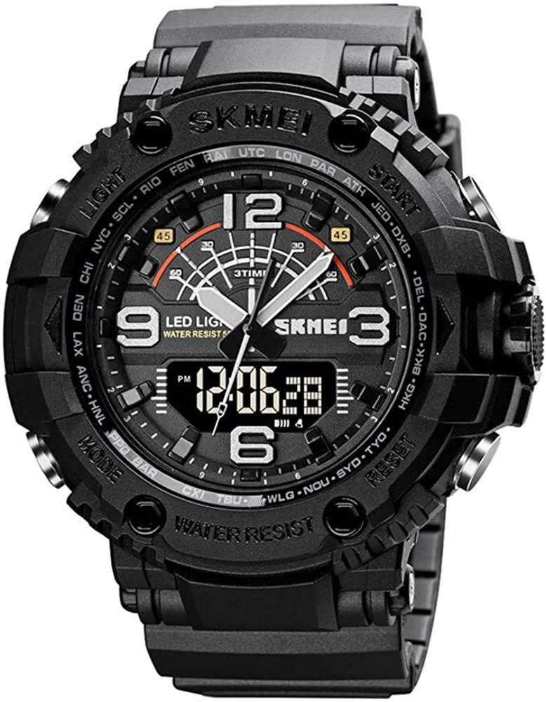Foto 2 | Venta Internacional - Reloj Deportivo Gosasa Analógico Digital Led 50 M Resistente Al Agua Para Hombre