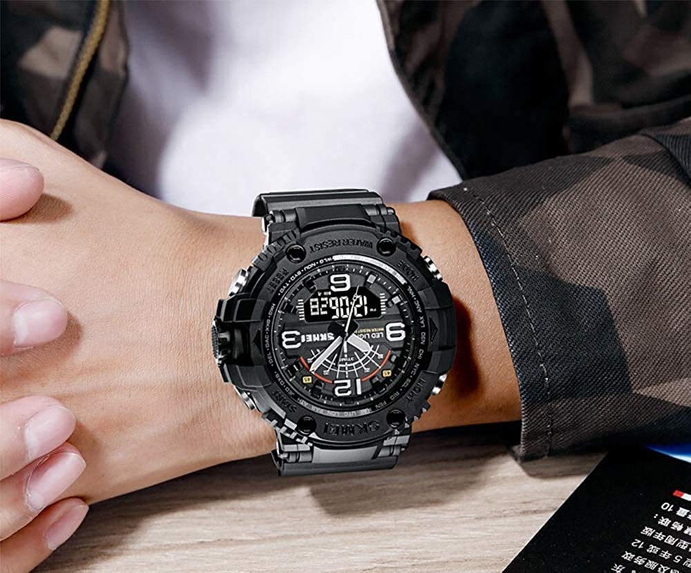Foto 3 | Venta Internacional - Reloj Deportivo Gosasa Analógico Digital Led 50 M Resistente Al Agua Para Hombre