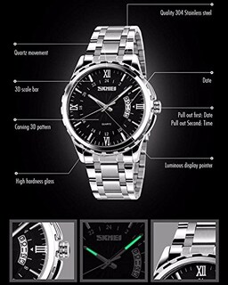 Foto 4 | Venta Internacional - Reloj Fanmis Para Hombre, Clásico, Casual, De Cuarzo, Luminoso, 30 M