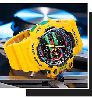 Foto 2 | Venta Internacional - Reloj Carlien, Deportivo Y Militar, Doble Pantalla, 30 M Water R, Para Hombre